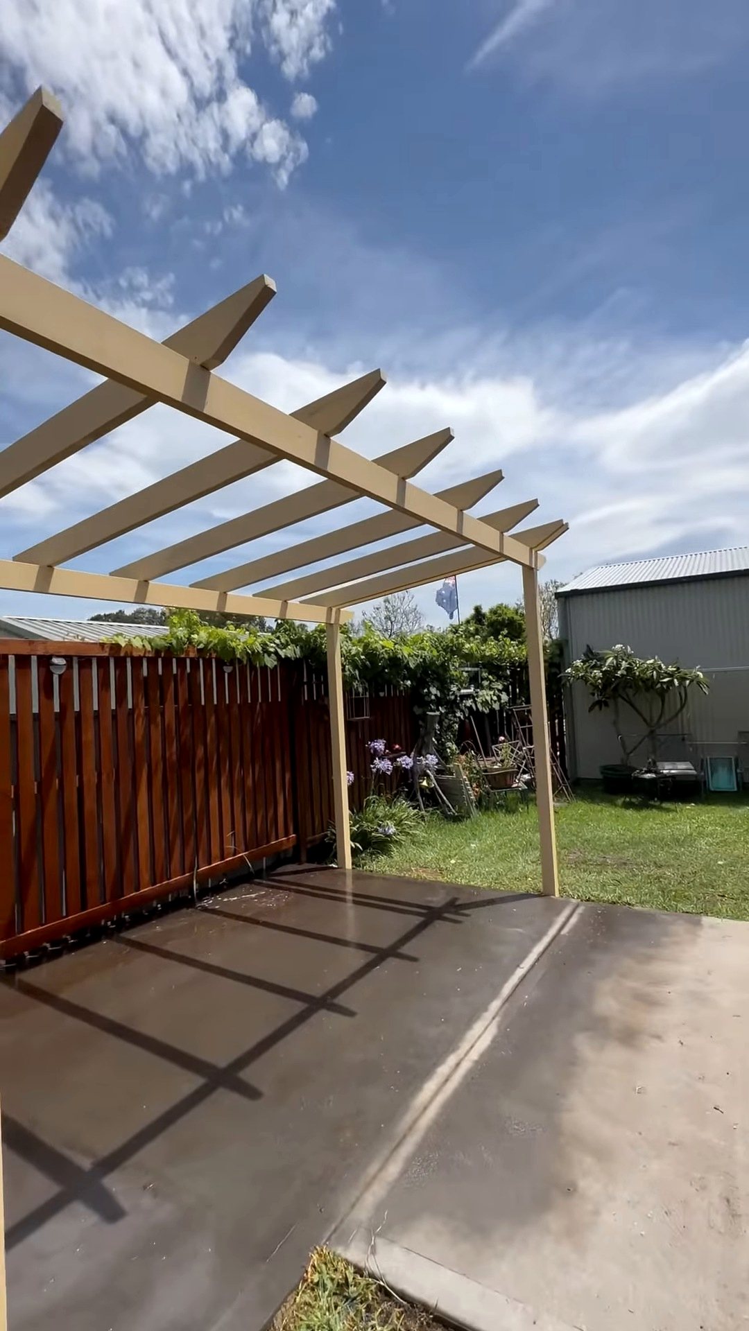 The pergola
